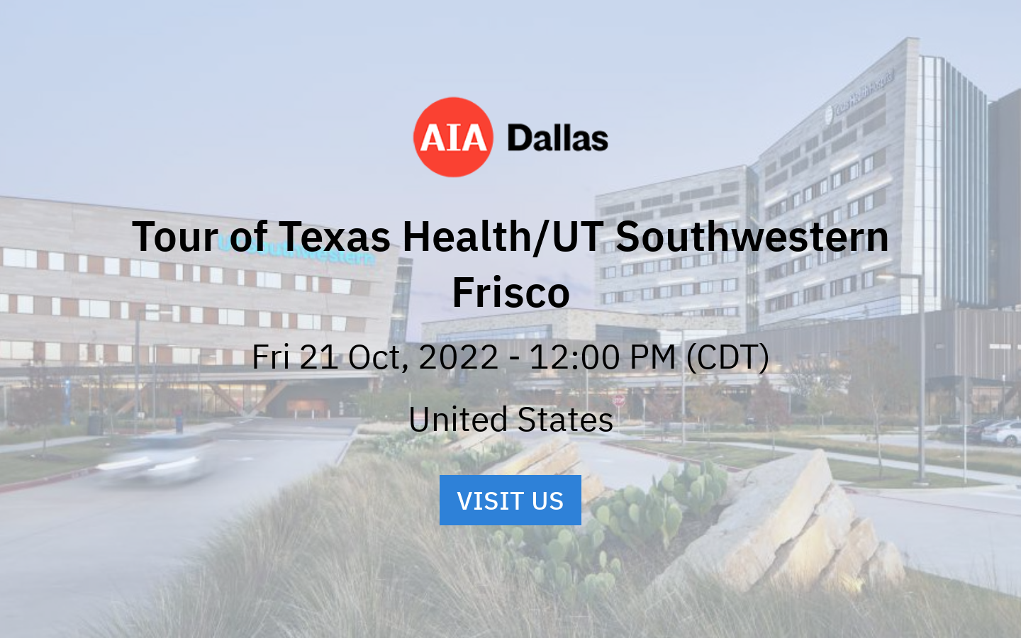 Tour of Texas Health/UT Southwestern Frisco